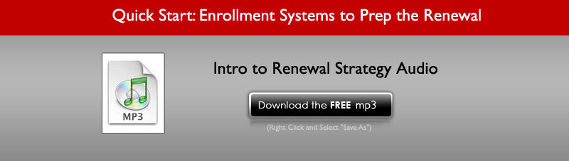 Introductory to Renewal Strategies Audio